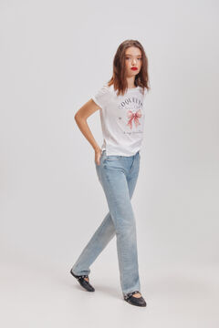 Springfield Playera gráfica estampado