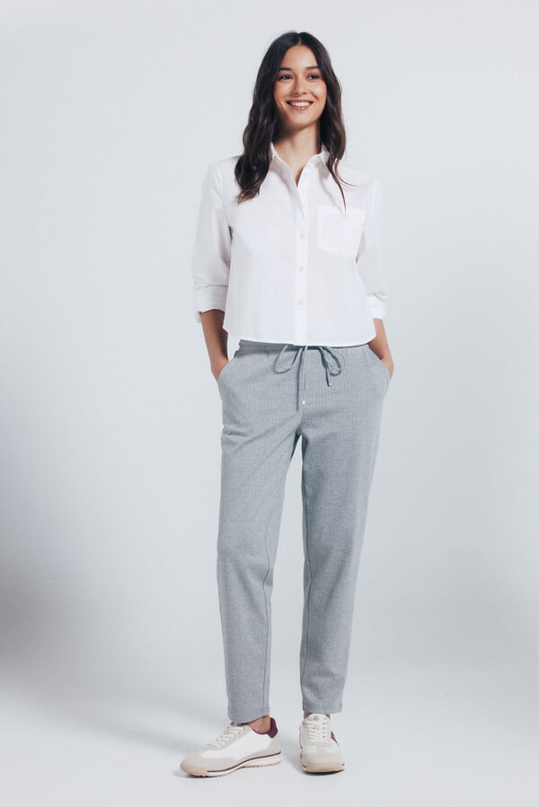 Springfield Pantalones jogger gris