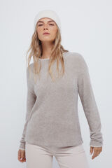 Springfield Jersey chenilla pespuntes gris