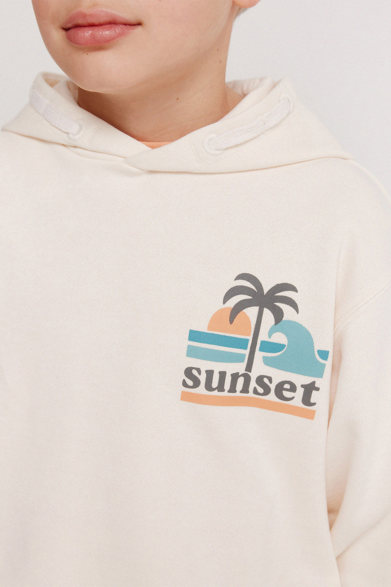 Springfield Kids Sudadera sunset ni&ntilde;o blanco