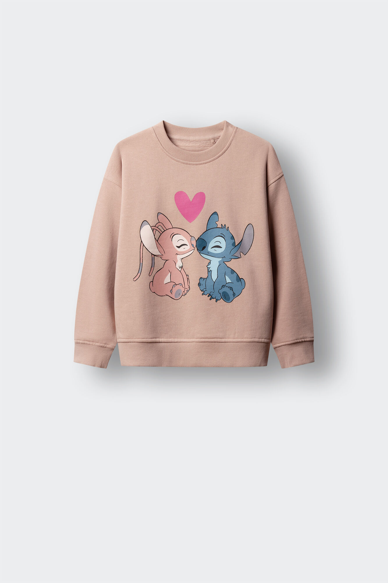 Springfield Kids Sudadera Lilo & Stitch para ni&ntilde;a morado/lila