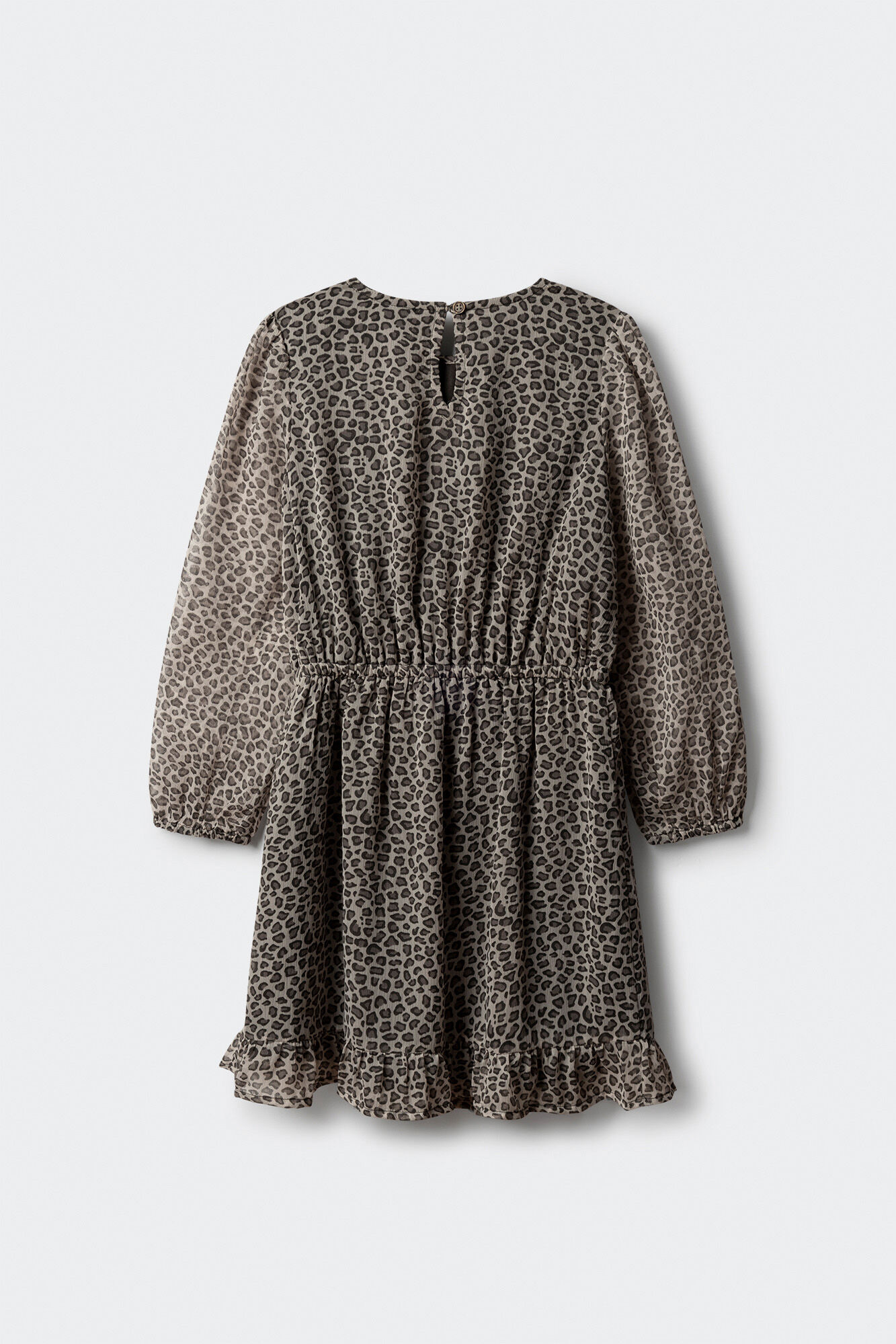 Springfield Kids Vestido animal print ni&ntilde;a beige