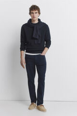 Springfield Pantal&oacute;n de 5 bolsillos lavado slim fit azul