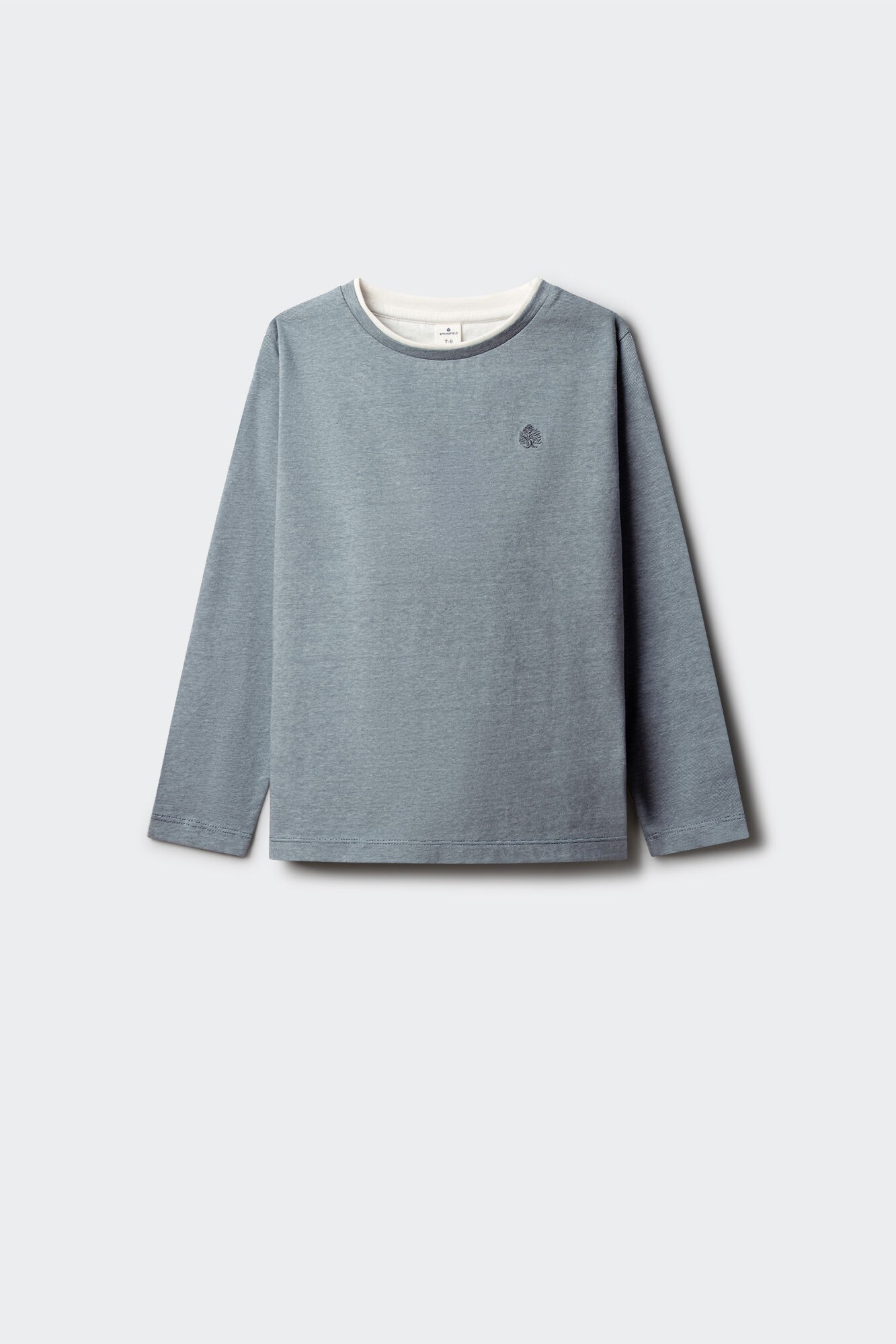 Springfield Kids Playera manga larga b&aacute;sica para ni&ntilde;o