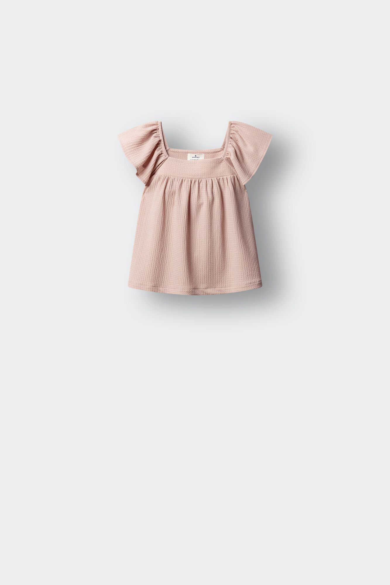 Springfield Kids Blusa manga corta de flores para ni&ntilde;a