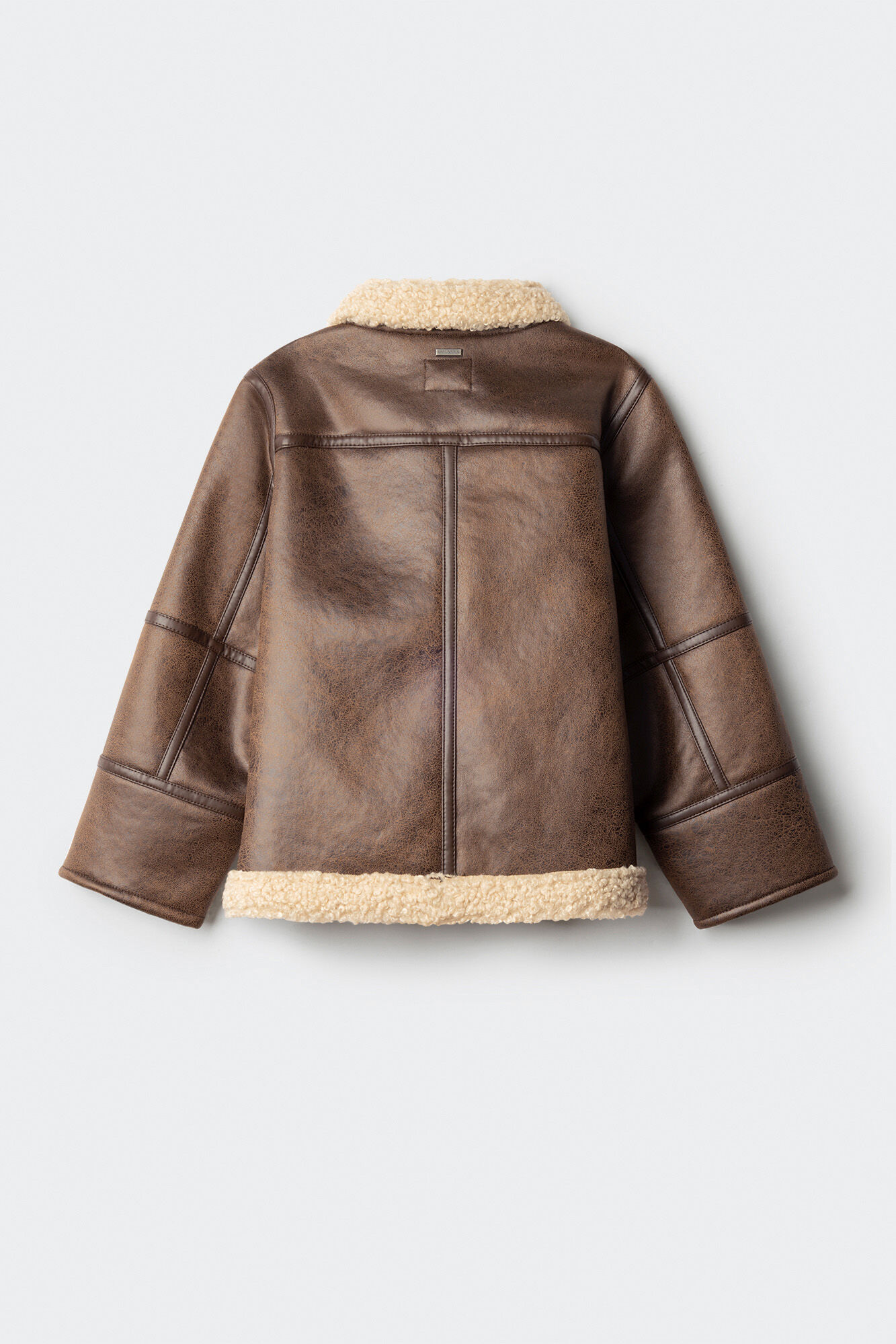 Springfield Kids Chamarra de aviador para ni&ntilde;os caf&eacute;