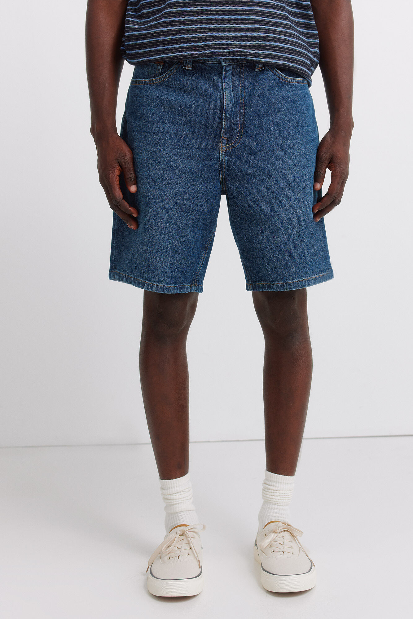 Springfield Bermuda de mezclilla regular fit
