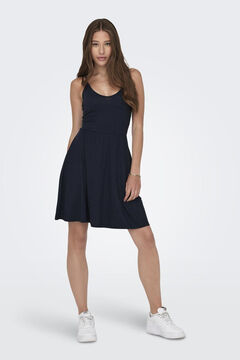 Springfield Vestido corto tirantes marino