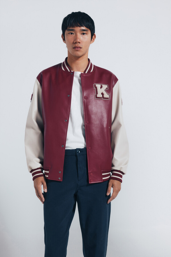 Springfield Pantalón chino comfort slim fit azul