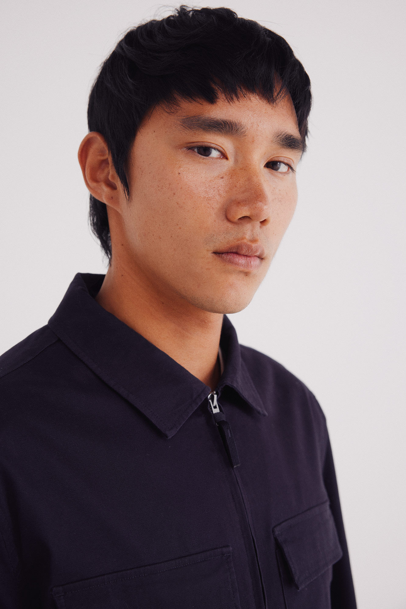 Springfield Sobrecamisa algod&oacute;n azul