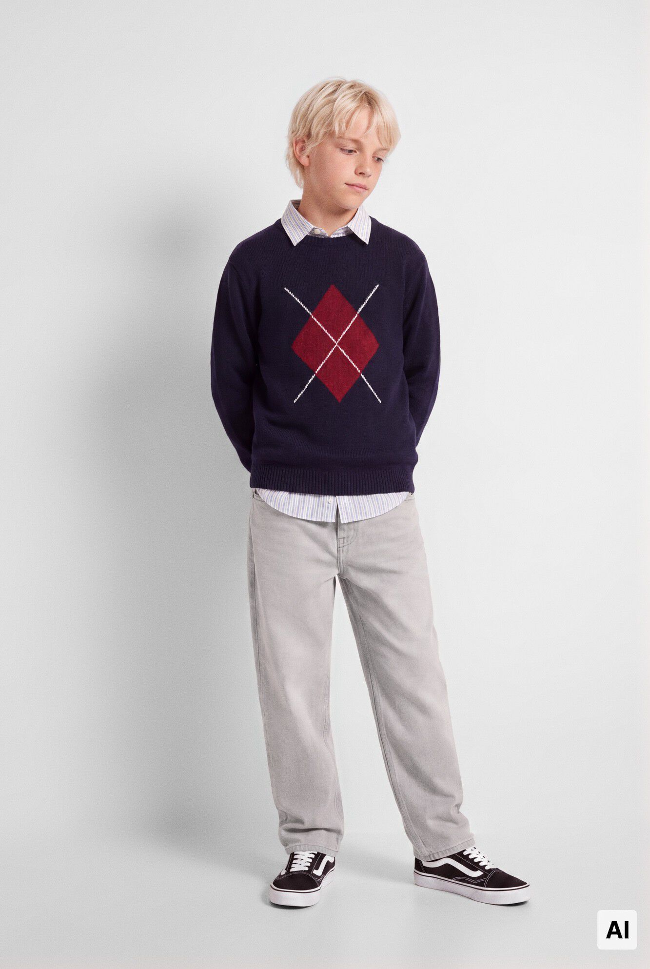 Springfield Kids Su&eacute;ter jacquard para ni&ntilde;o