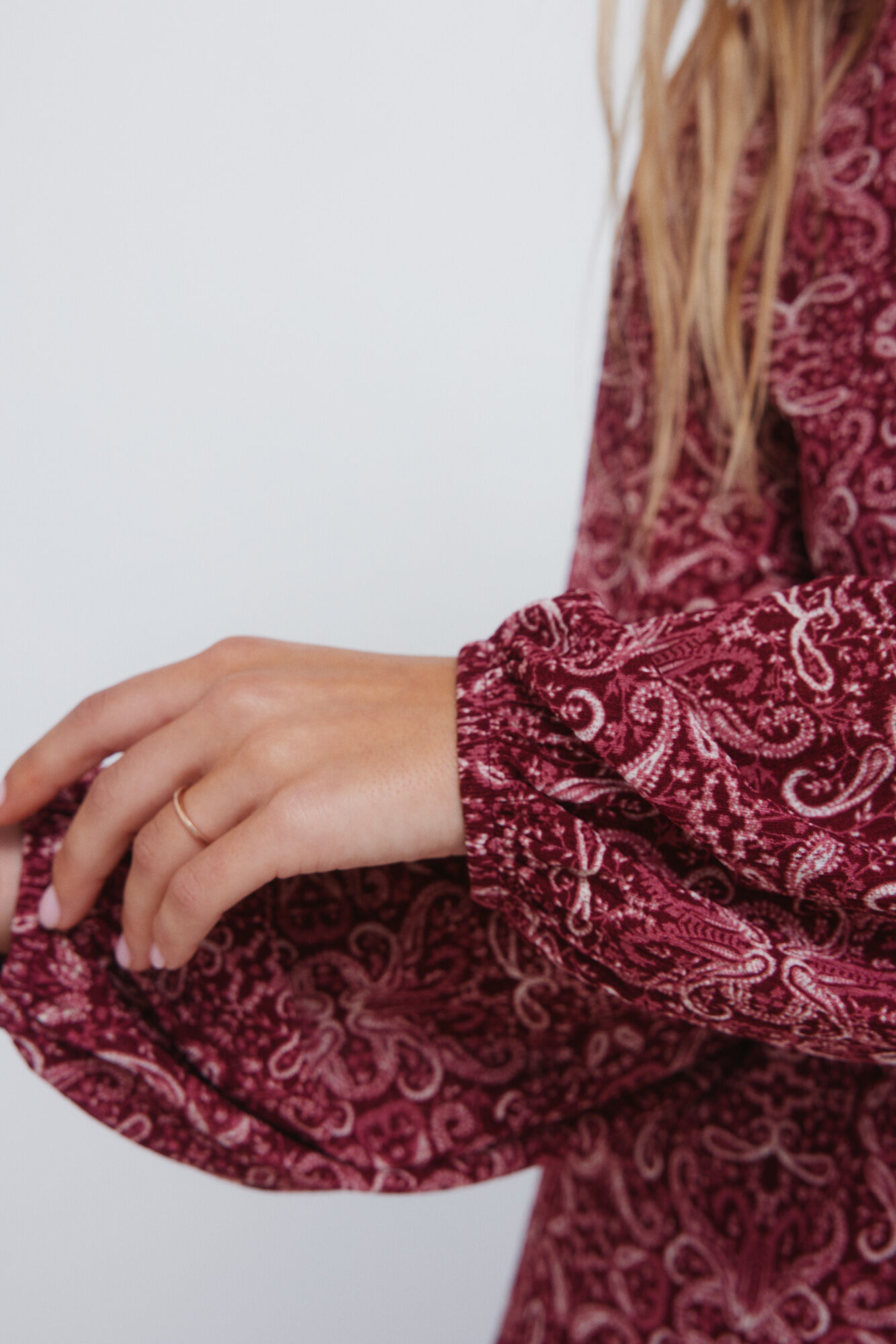 Springfield Vestido corto con estampado short p&uacute;rpura