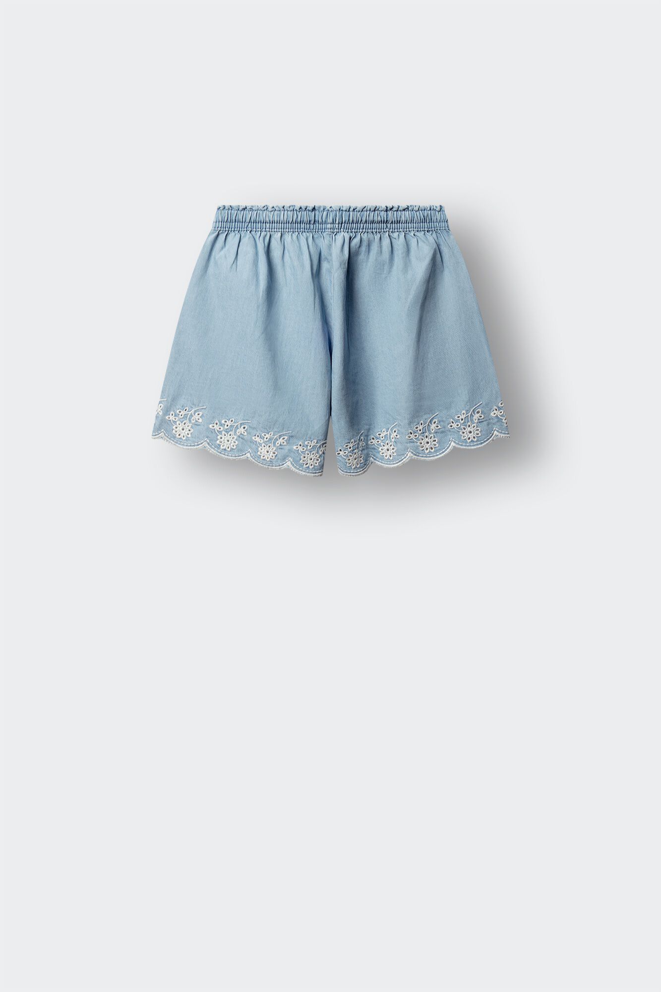Springfield Kids Short de mezclilla troquelado para ni&ntilde;a