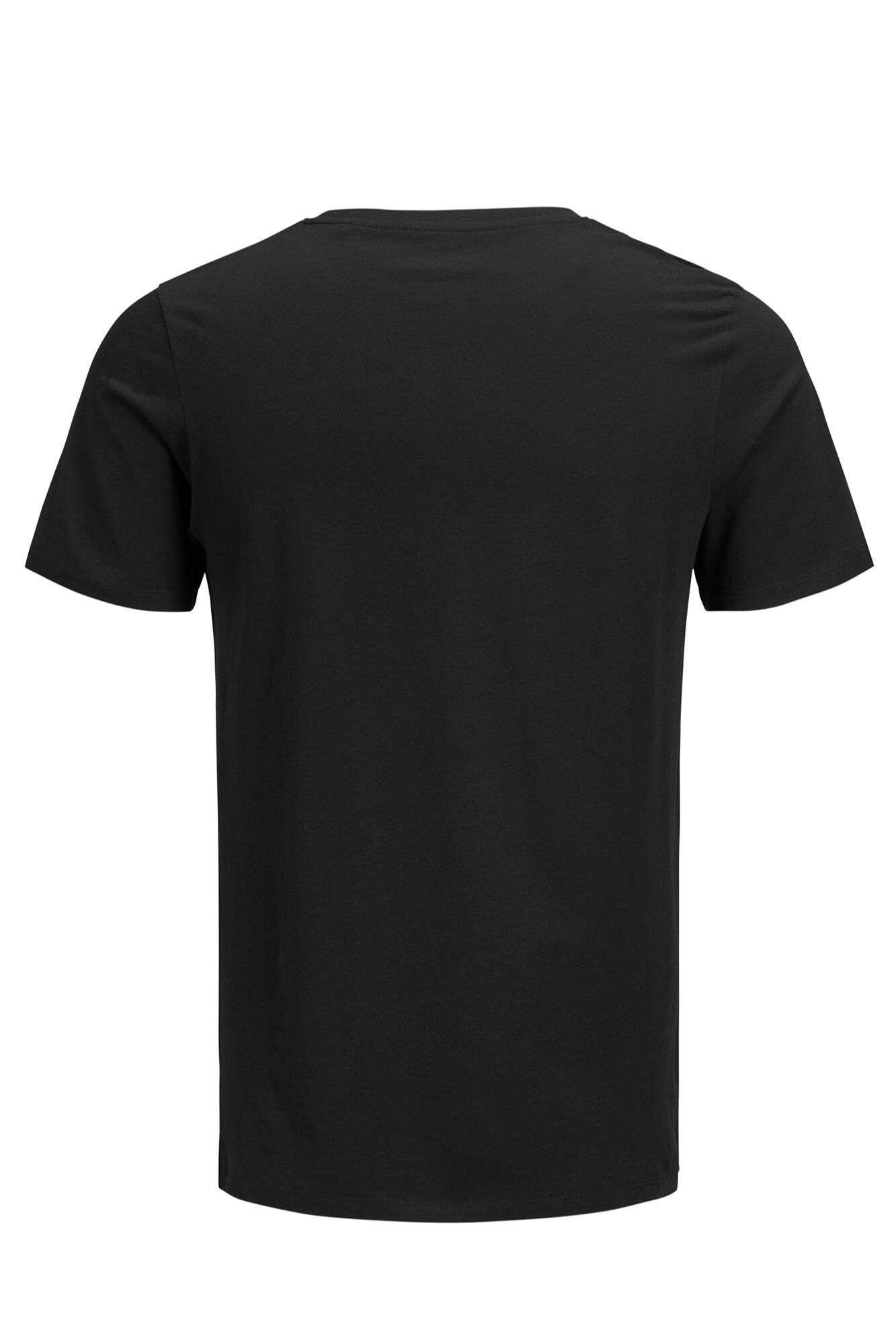 Jack & Jones Playera est&aacute;ndar fit negro