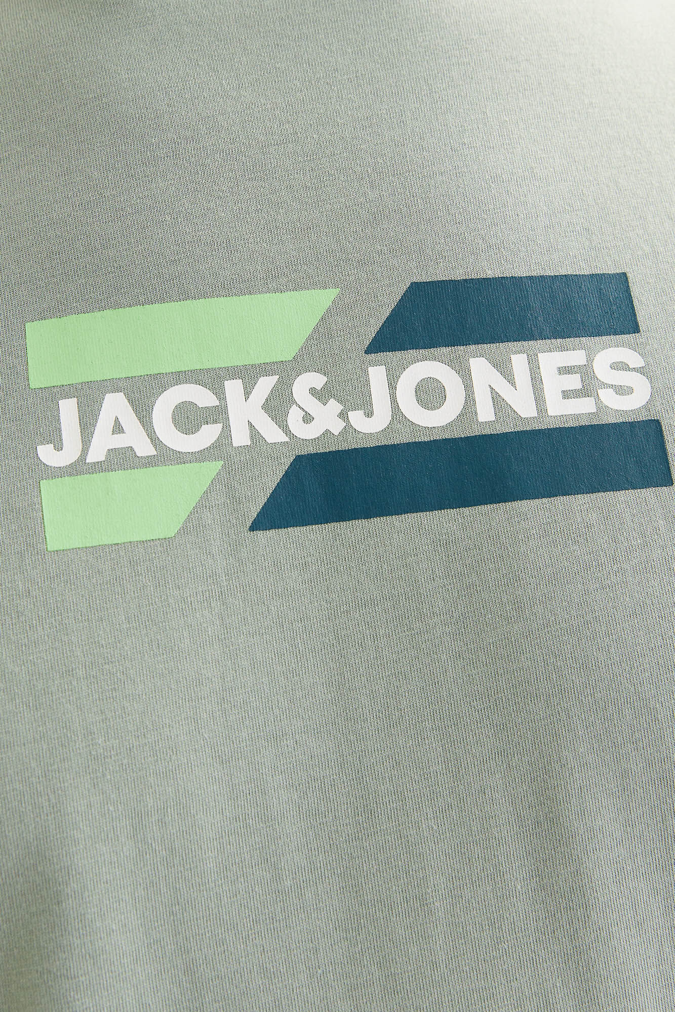 Jack & Jones Playera regular fit logo caza oscuro