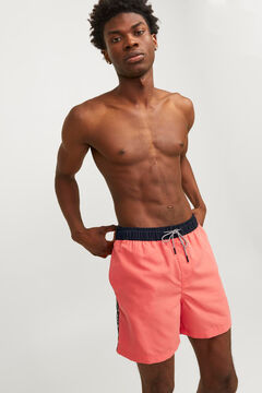 Springfield Short de baño corto negro
