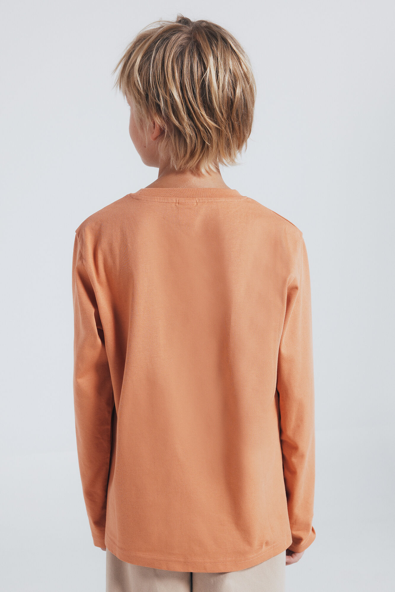 Springfield Kids Camiseta manga larga naranja sprinfield ni&ntilde;o naranja