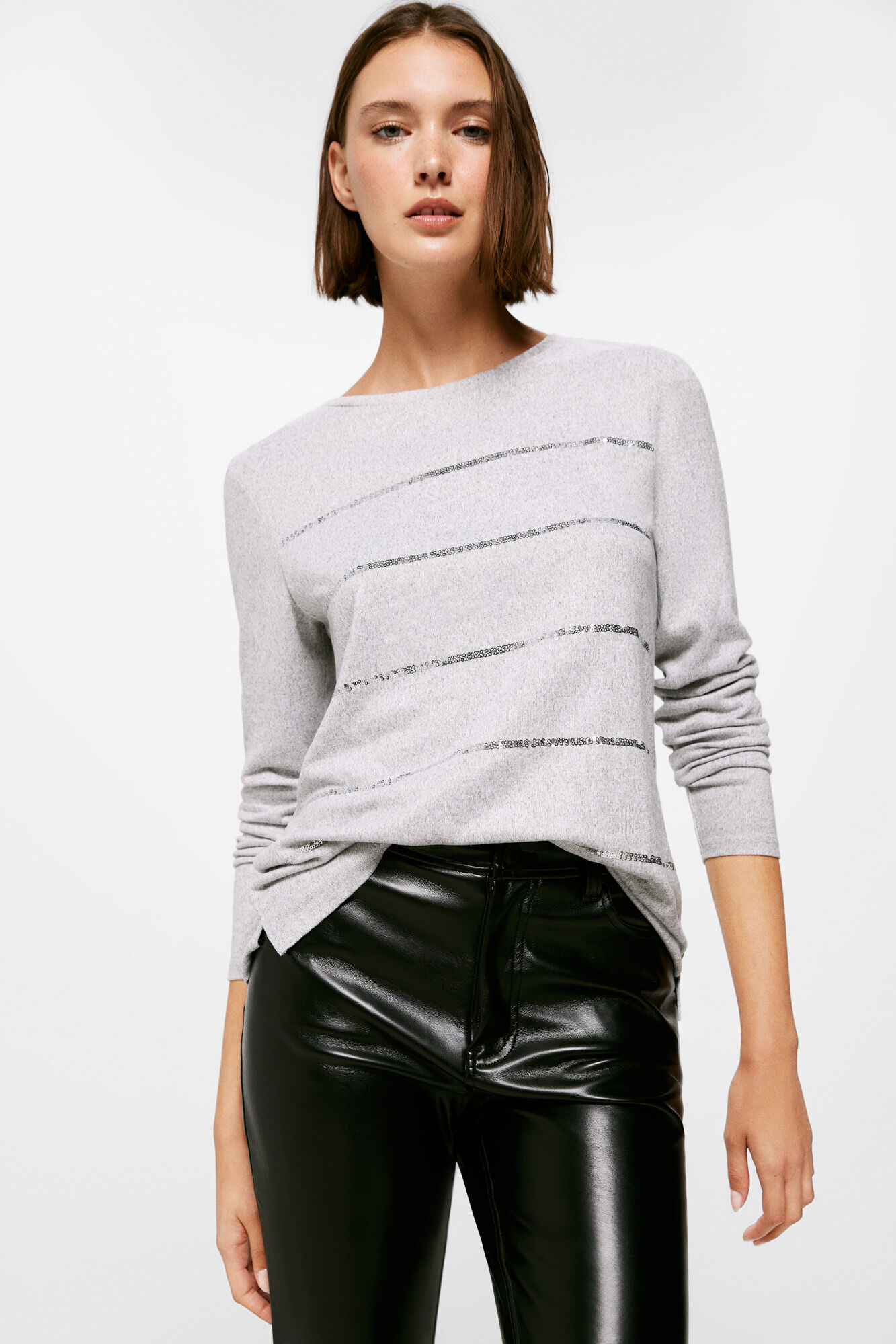 Playera best sale rayas mujer