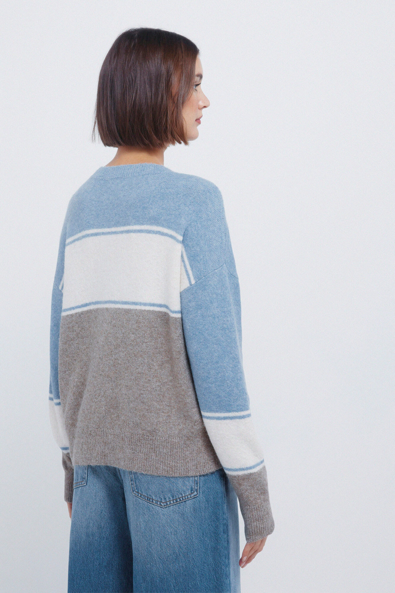 Springfield Jersey de intarsia de estrellas estampado