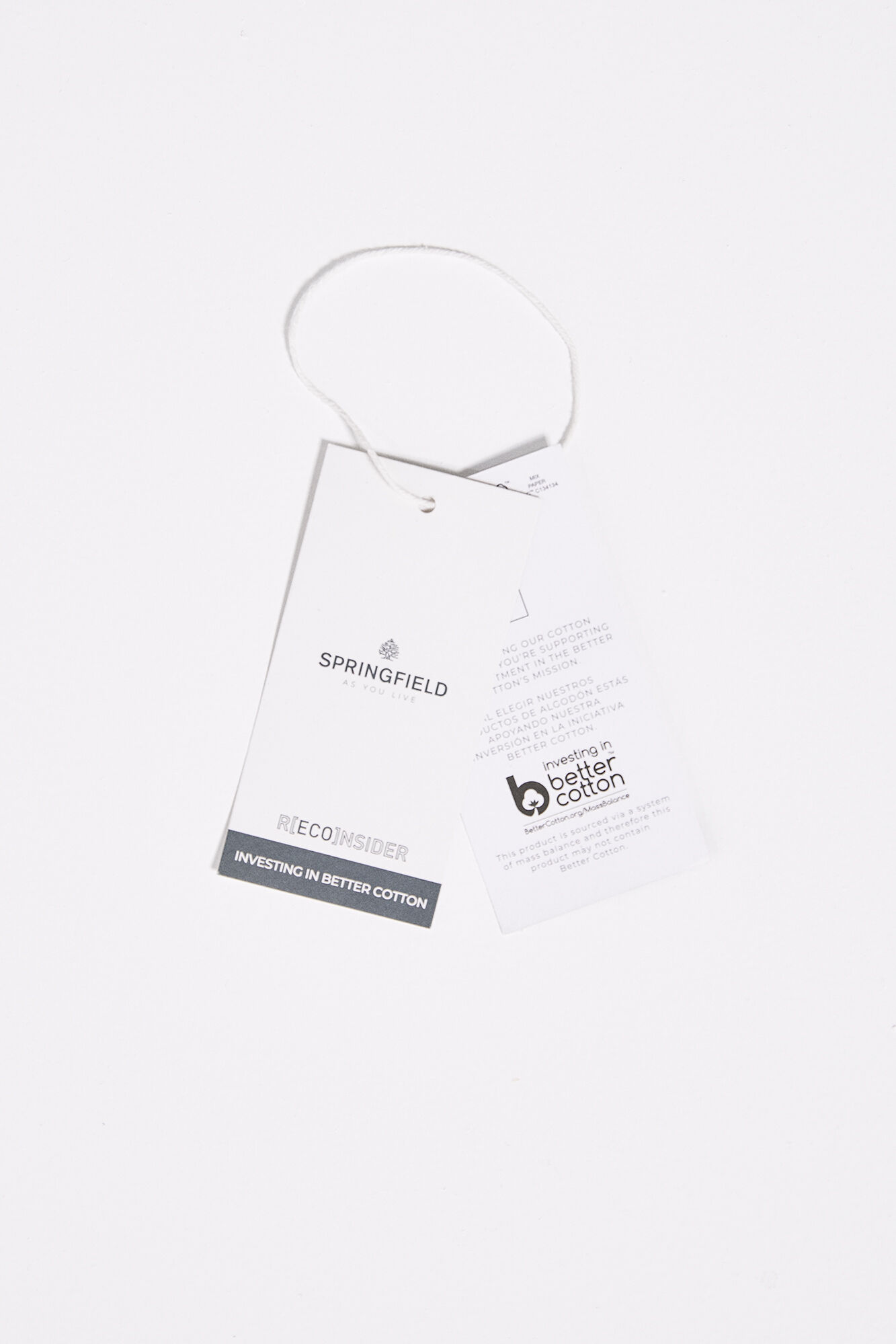 Springfield Blusa Flores Algod&oacute;n beige