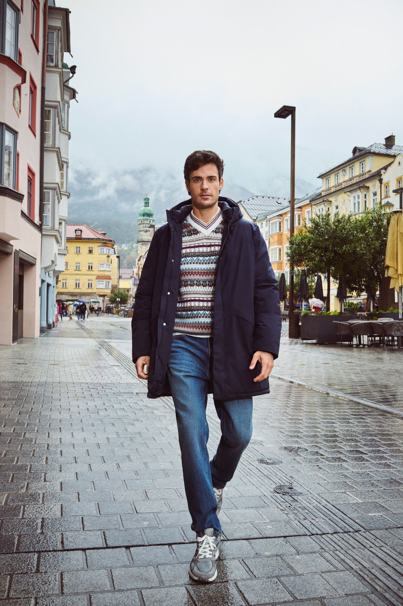 Springfield Su&eacute;ter moda jacquard
