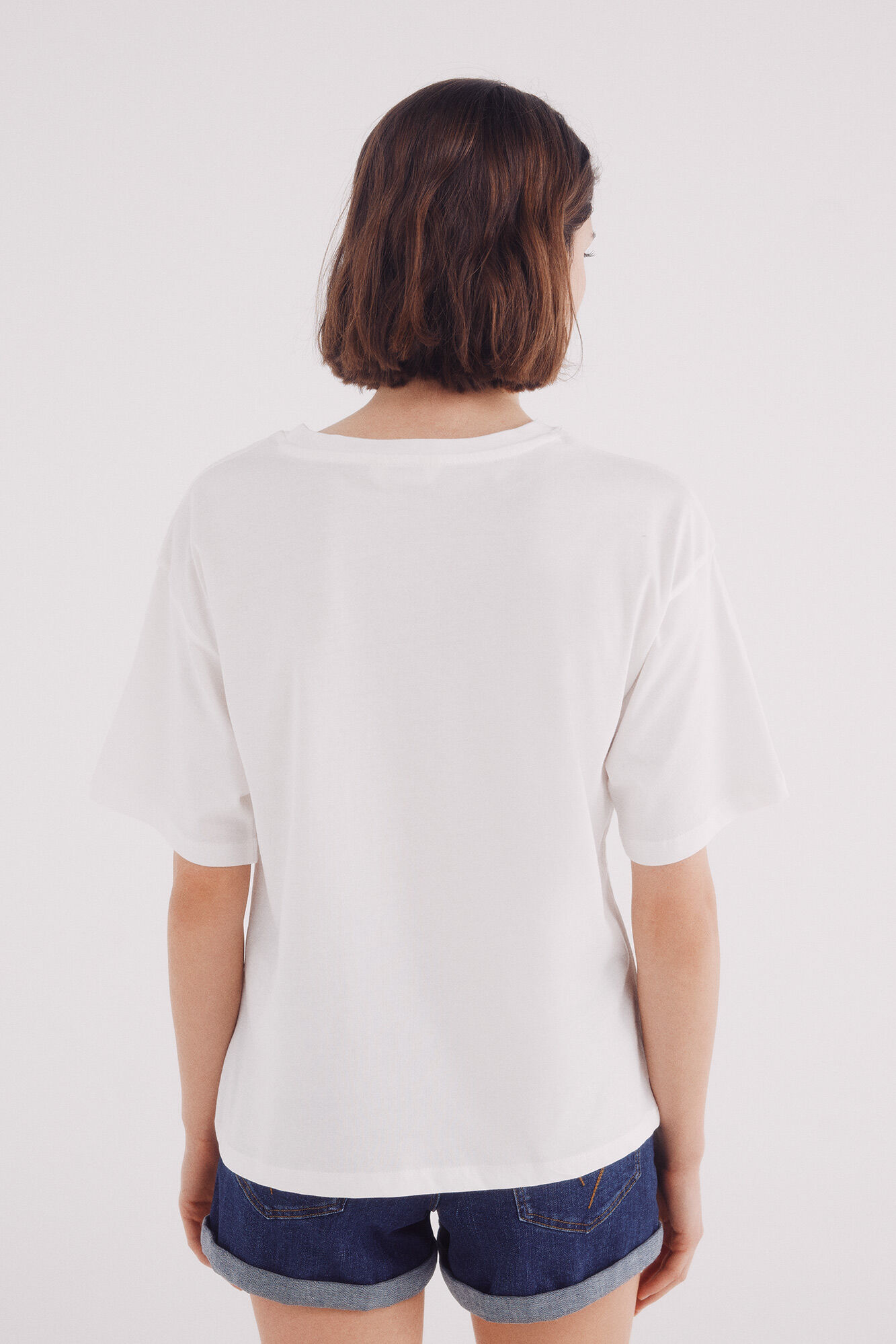 Springfield Playera "Sur la mer" natural