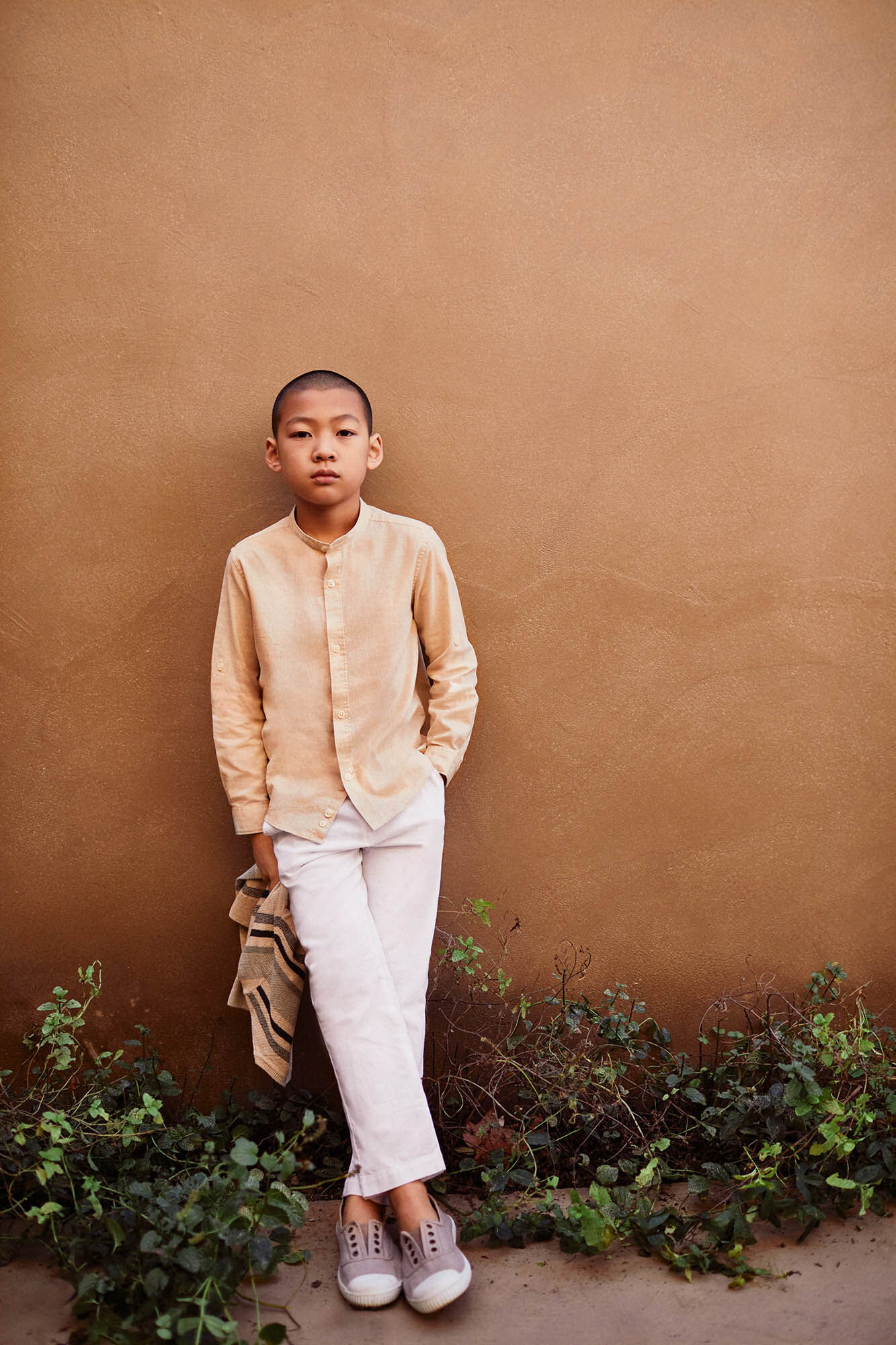 Springfield Kids Camisa lino ni&ntilde;o