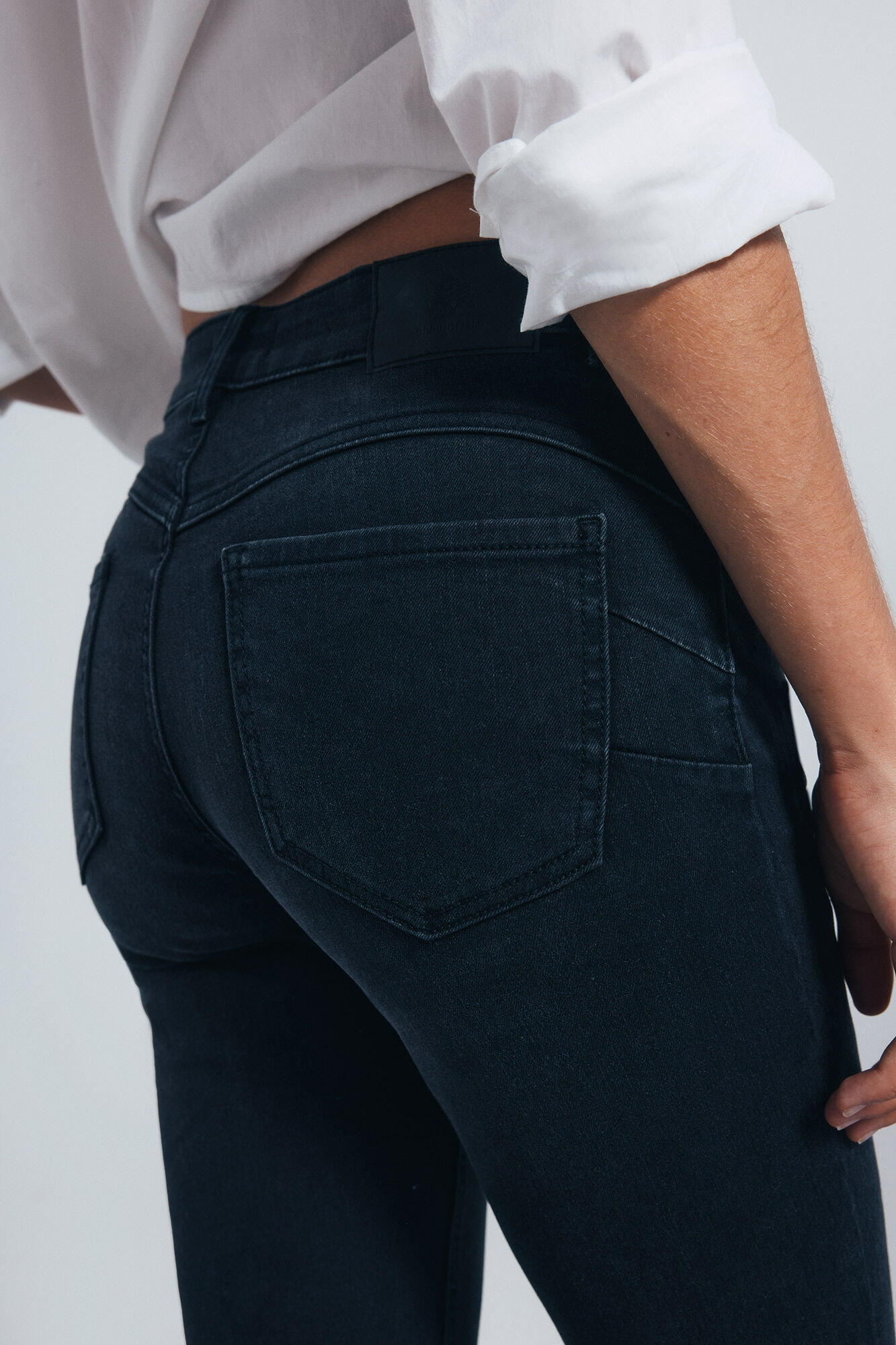 Springfield Jeans push up negro