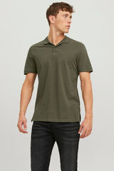 Springfield Polo slim fit liso verde