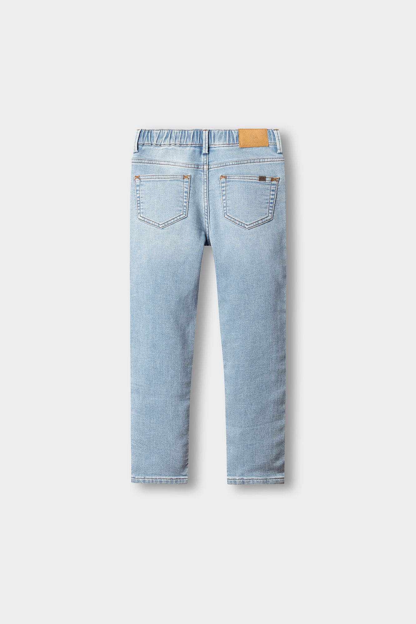 Springfield Kids Pantal&oacute;n de mezclilla tejido para ni&ntilde;o