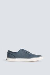 Springfield Zapatilla ic&oacute;nica efecto piel azulado
