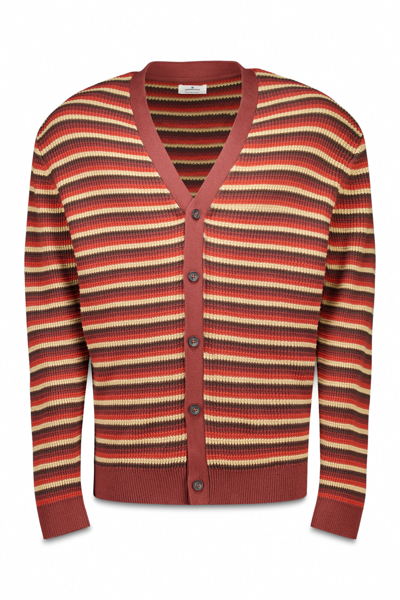 Springfield Botones - c&aacute;rdigan c&aacute;rdigan naranja