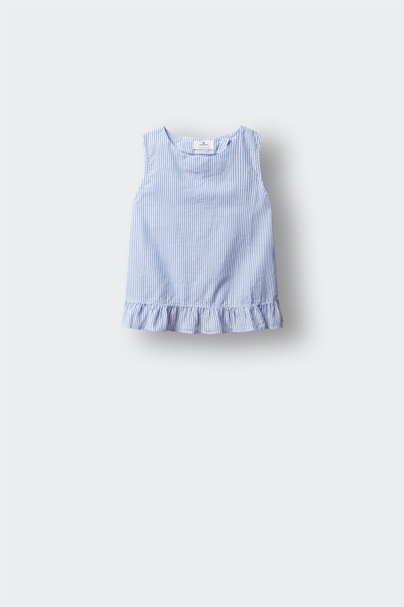 Springfield Kids Blusa de rayas oxford para ni&ntilde;a