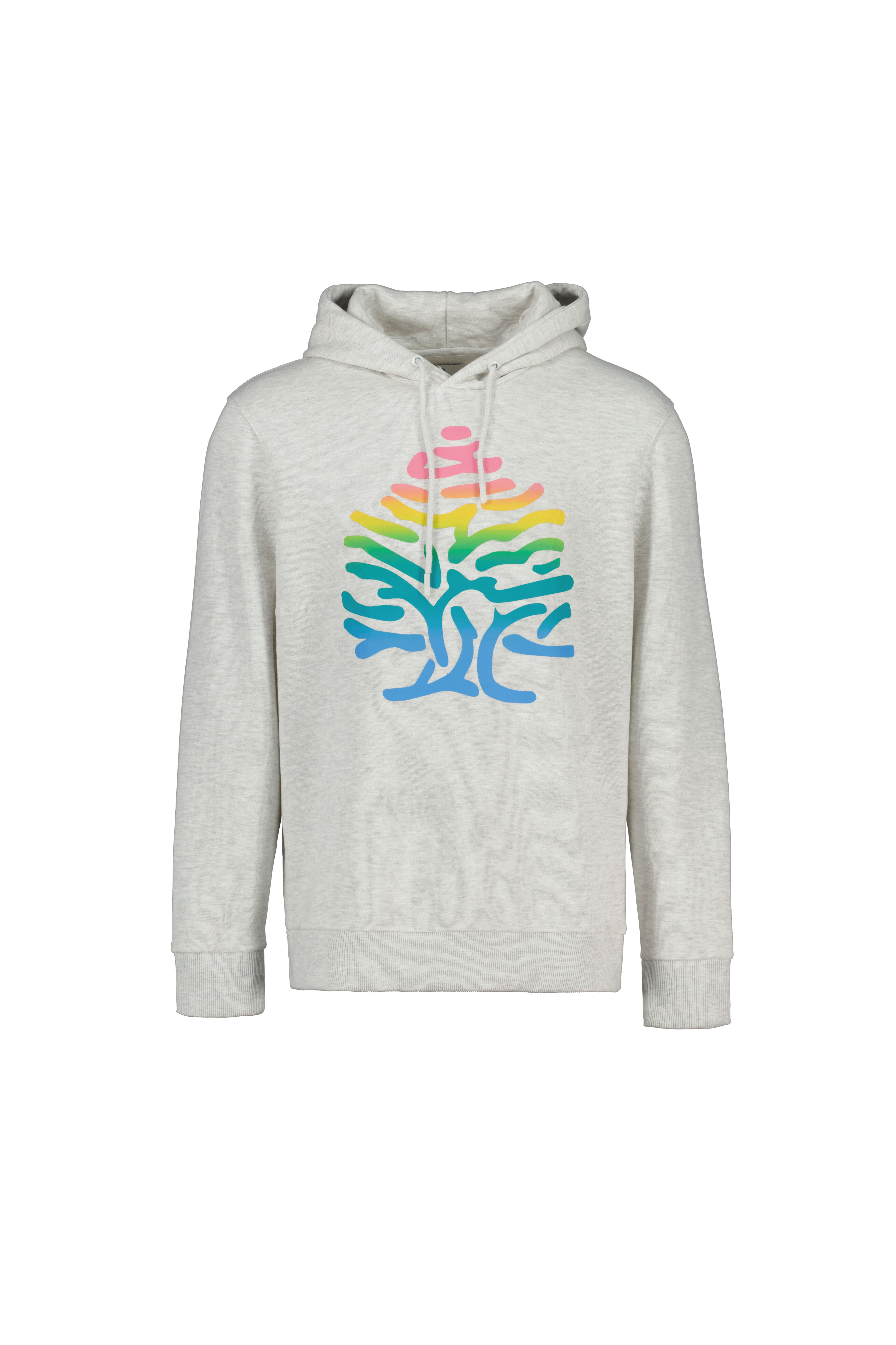 Springfield Sudadera capucha logo degradado gris