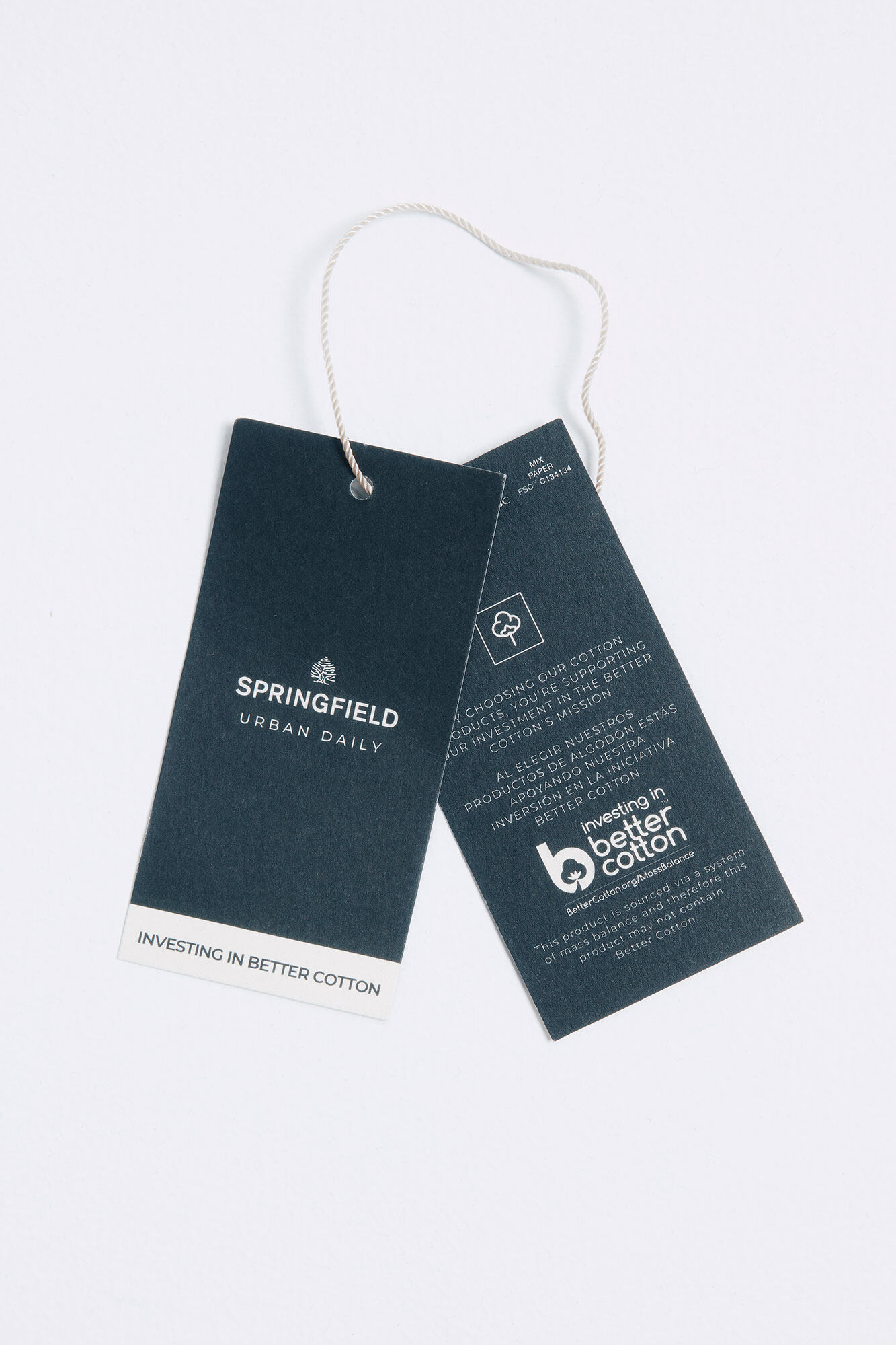 Springfield cierre de jersey caf&eacute;