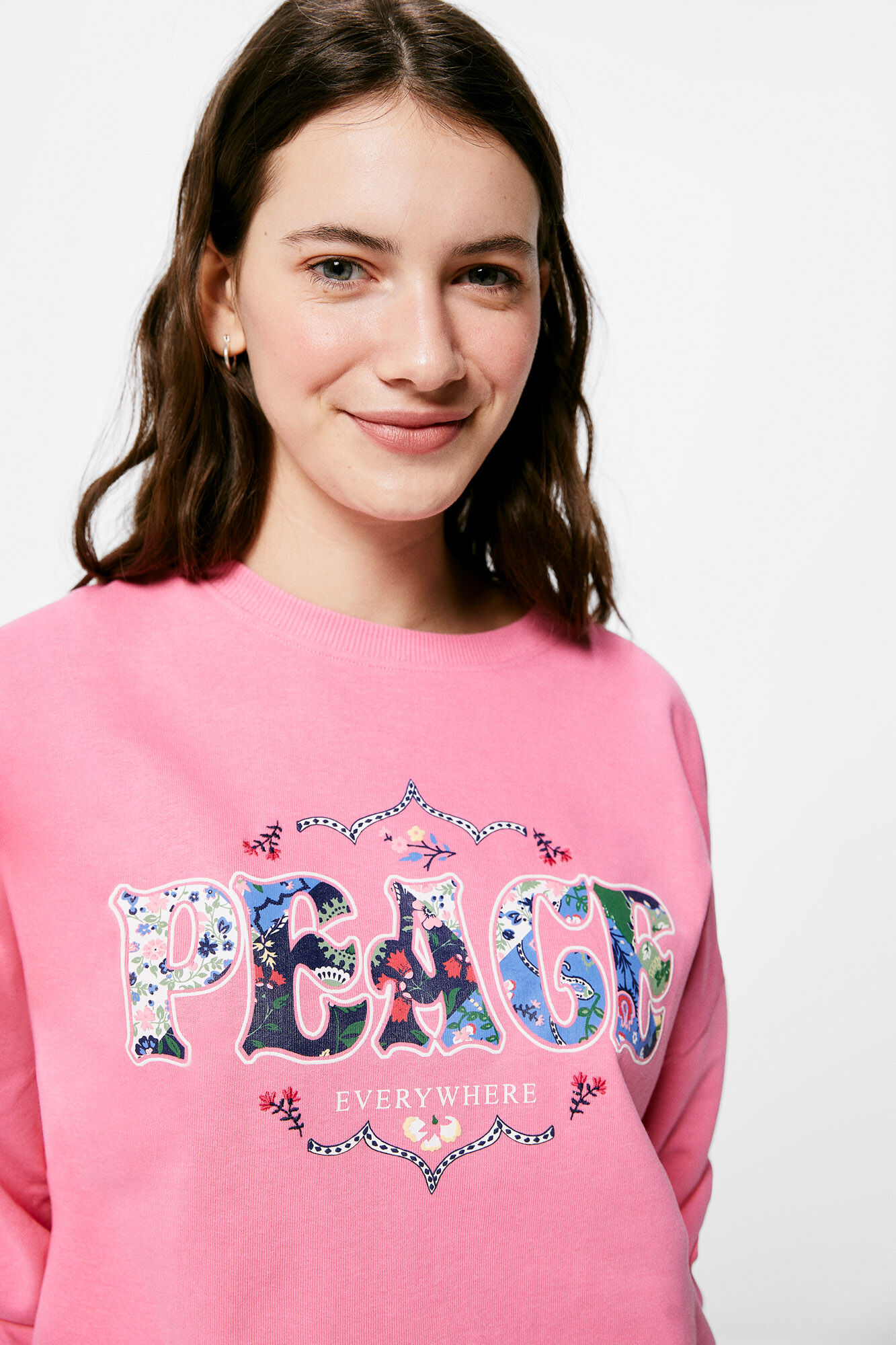 Springfield Sudadera "Peace" morado/lila