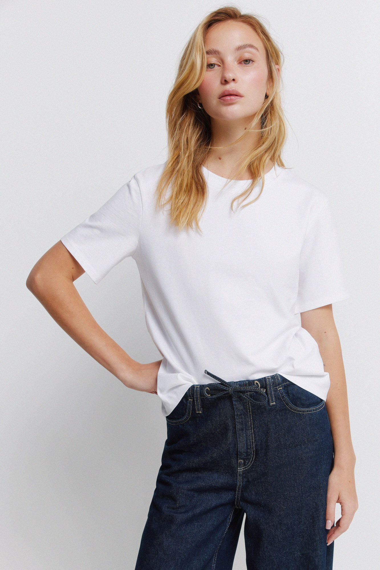 Springfield Playera b&aacute;sica de algod&oacute;n