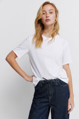 Springfield Playera b&aacute;sica de algod&oacute;n natural