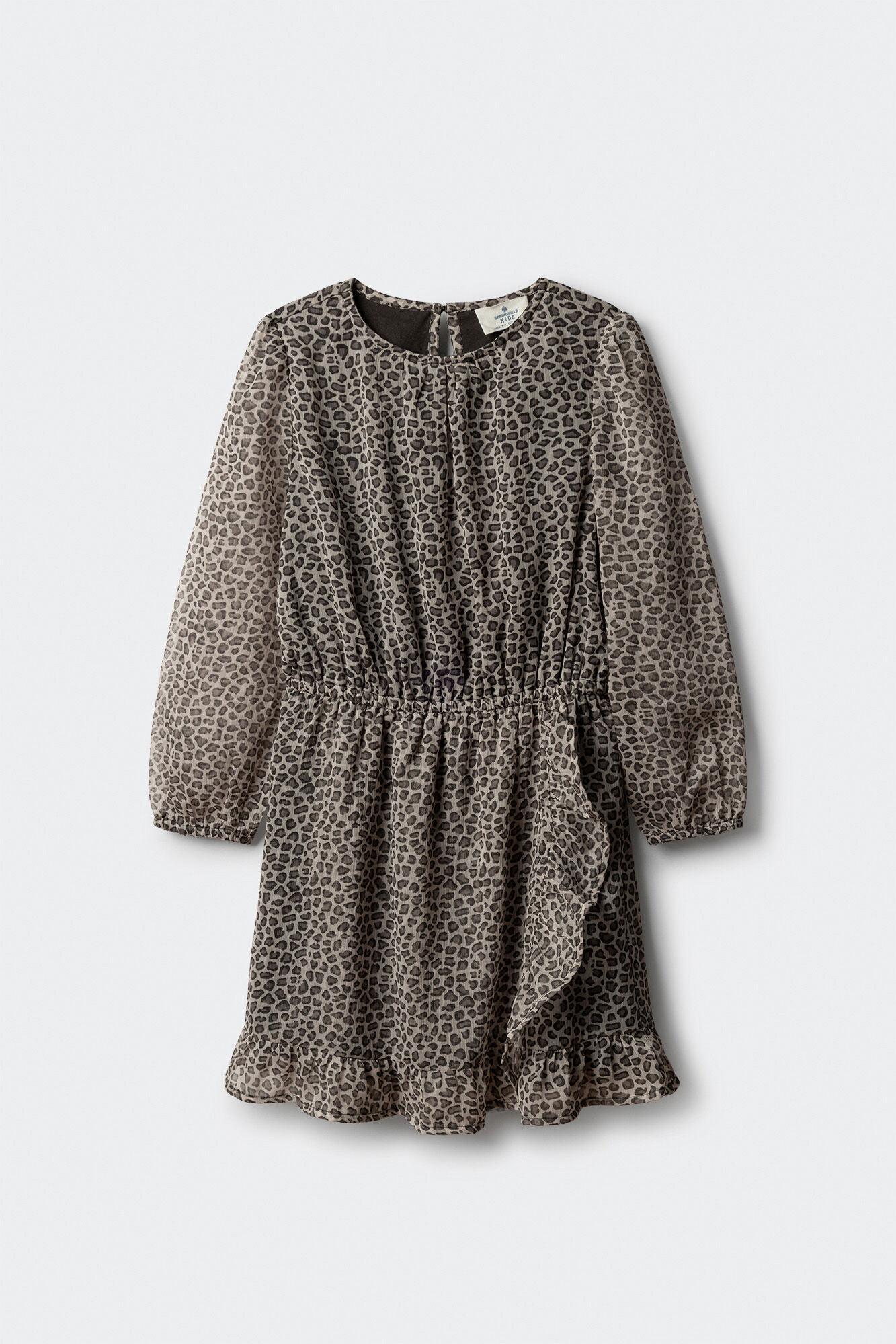 Springfield Kids Vestido animal print ni&ntilde;a beige