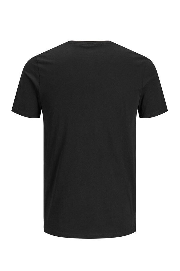 Jack & Jones Playera estándar fit negro