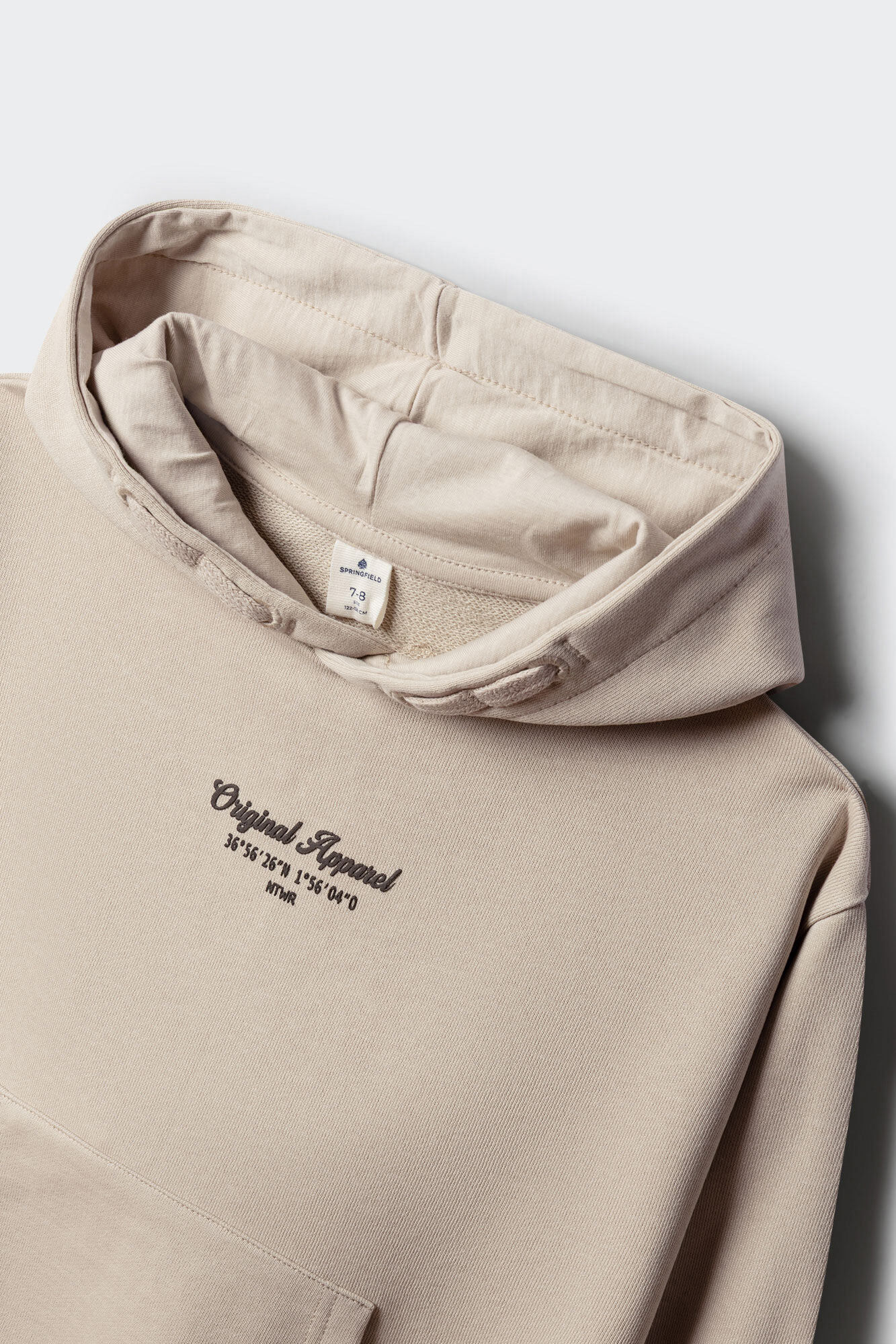 Springfield Kids Sudadera "Urban division" ni&ntilde;o caf&eacute;