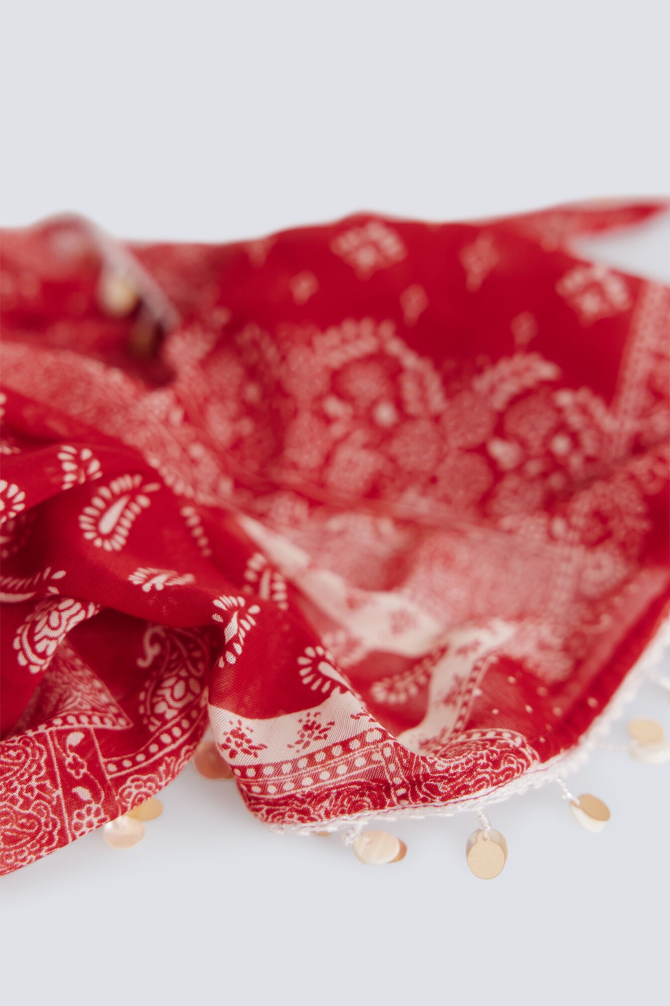 Springfield Pa&ntilde;uelo bandana grande rojo