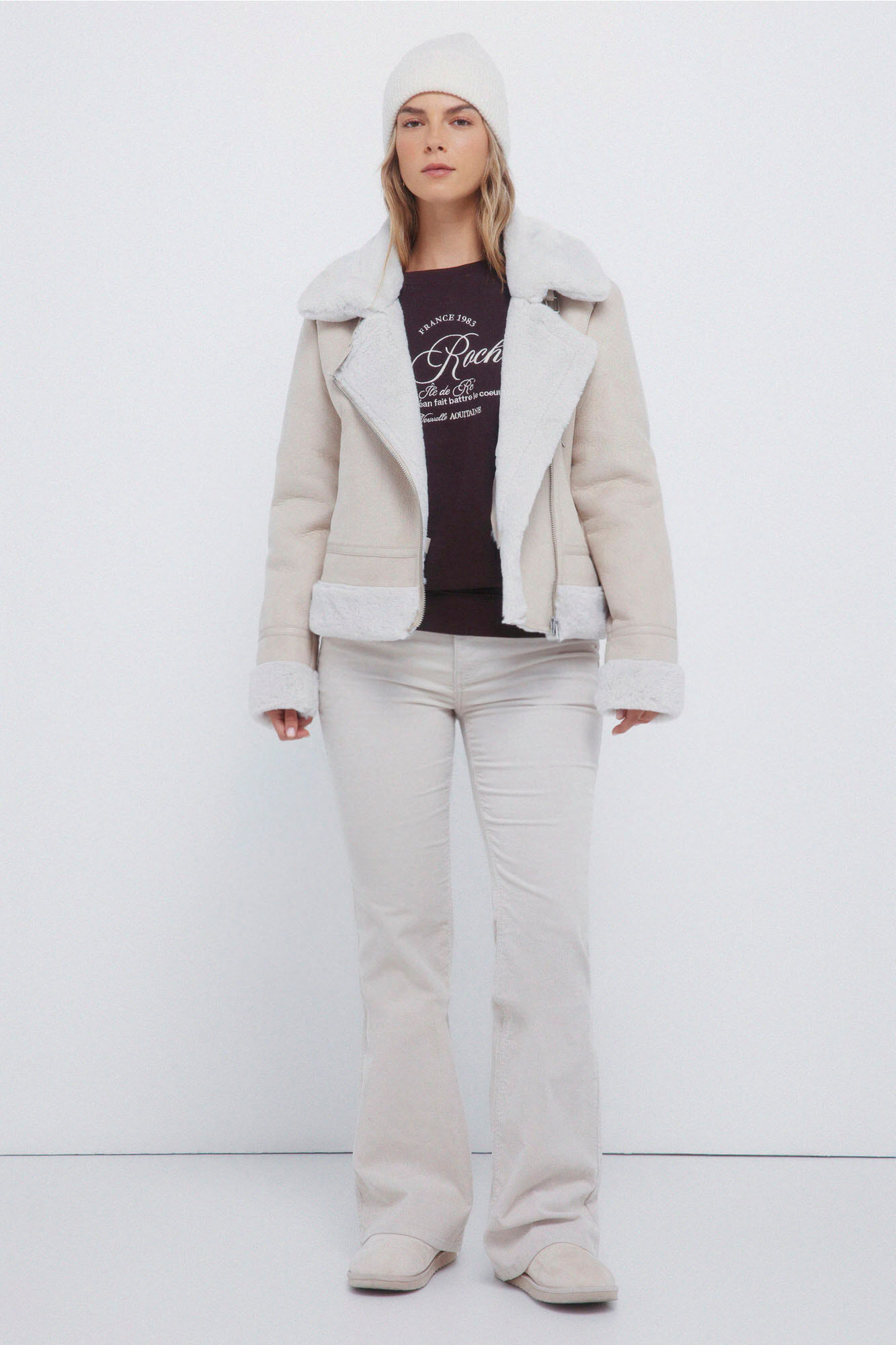 Springfield Pantalones de pana de corte bajo