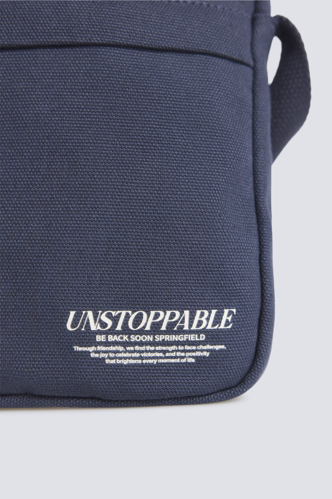 Springfield Bolsa mediana cruzada blanco