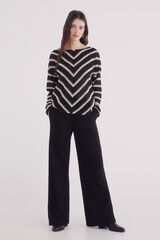 Springfield Pantalón jogger estructura negro