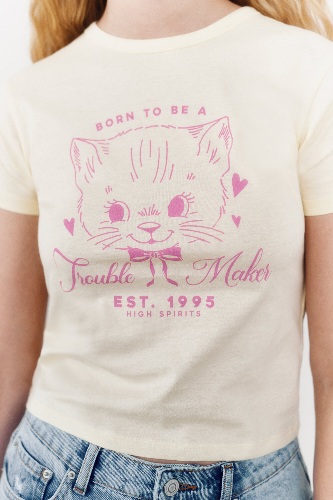 High Spirits Camisa "Pastel Reveire" amarillo