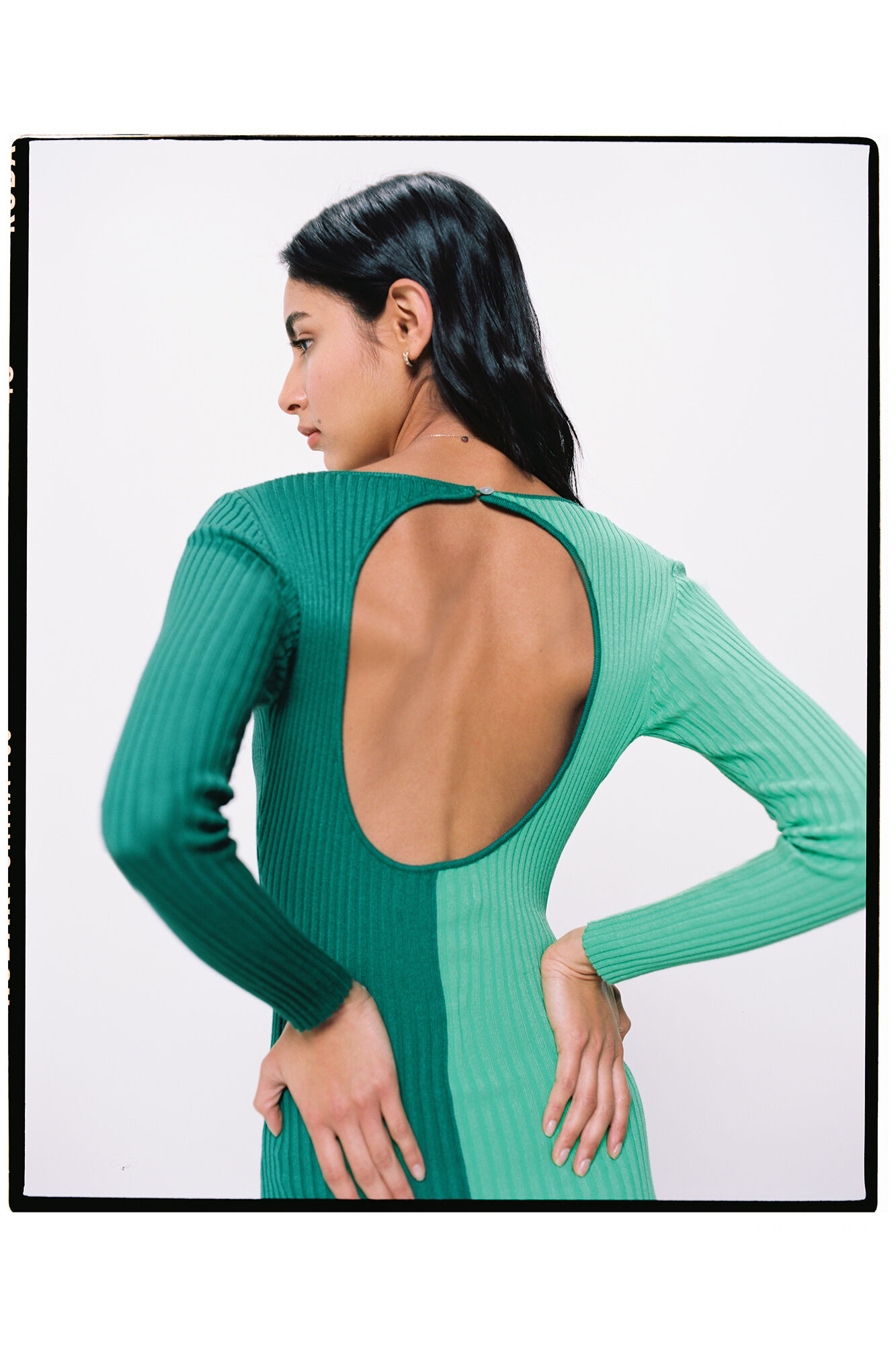 High Spirits Vestido Half Moon azul