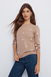 Springfield Jersey bordado con flores