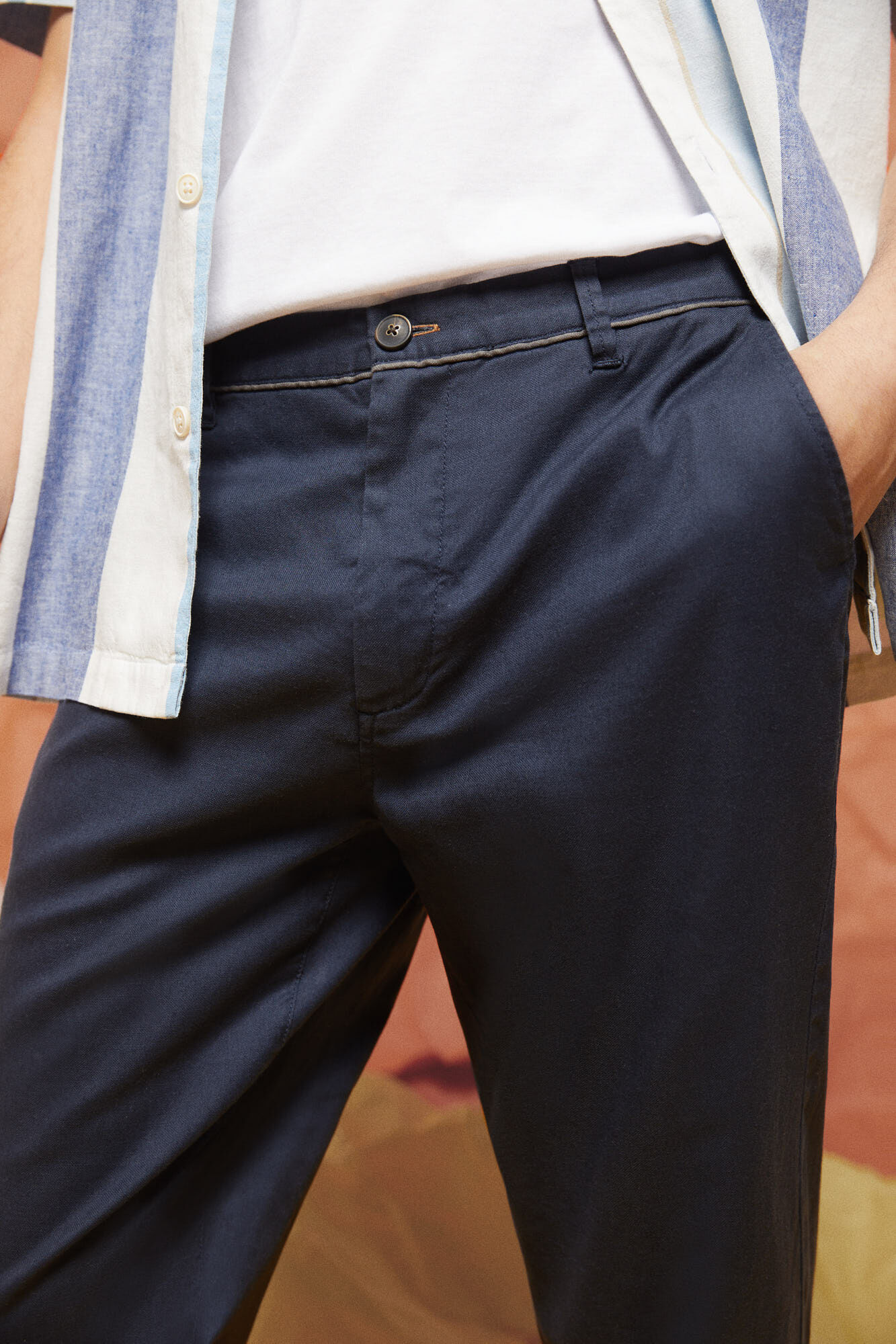 Springfield Chino daily lino azul