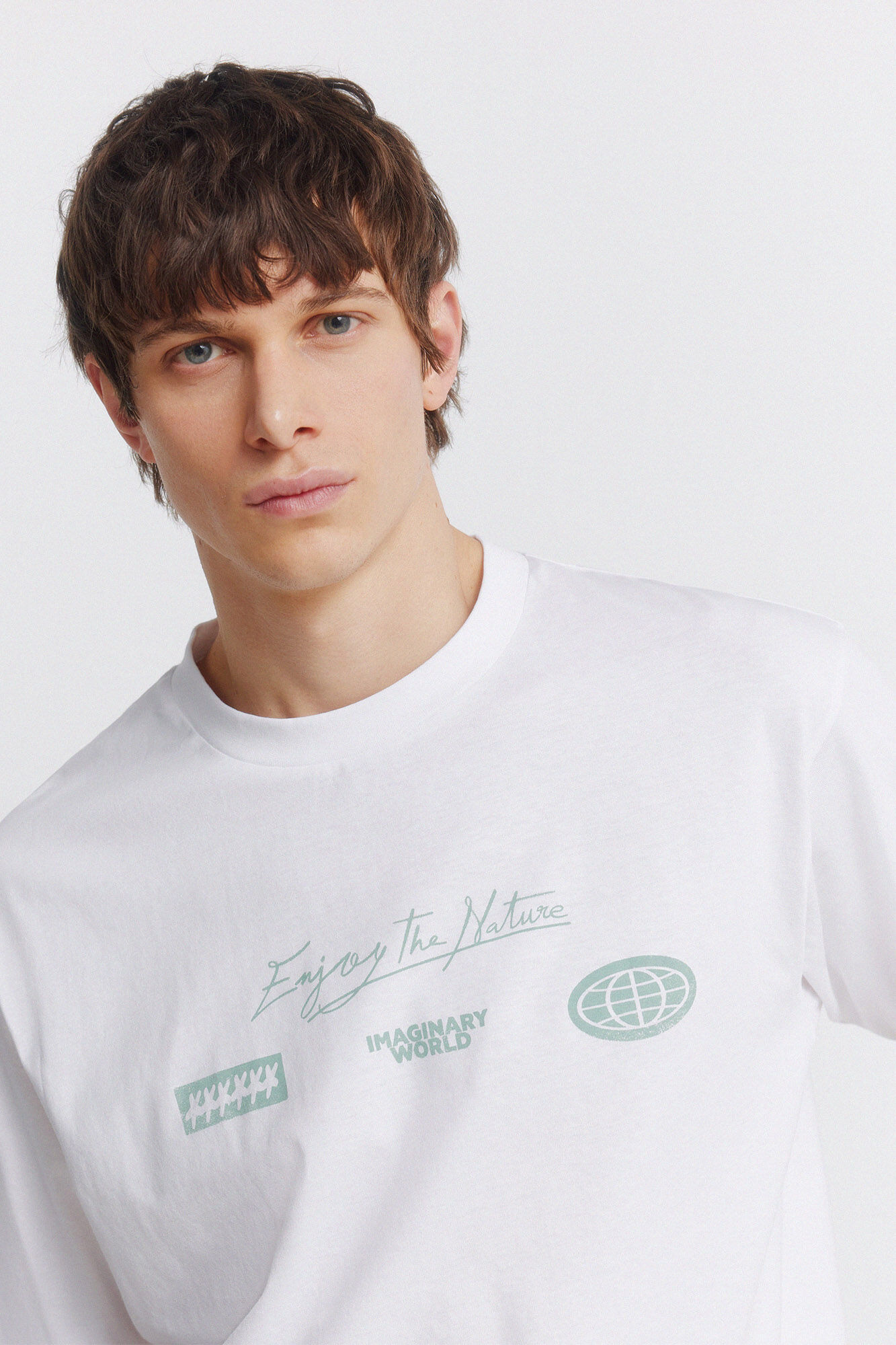 Springfield Playera con logo natural